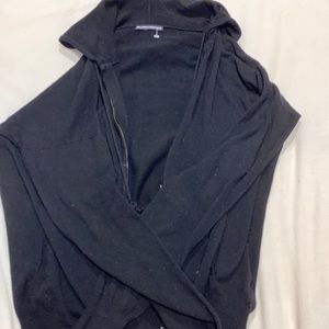 Brandy Melville black zip up